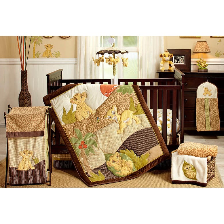 Disney Lion King 7 Piece Crib Bedding Set - D3204BED7