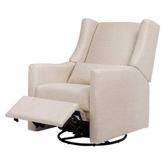 Babyletto Kiwi Recliner and Swivel Glider - Performance Beach Eco-Weave - M11277PBEW
