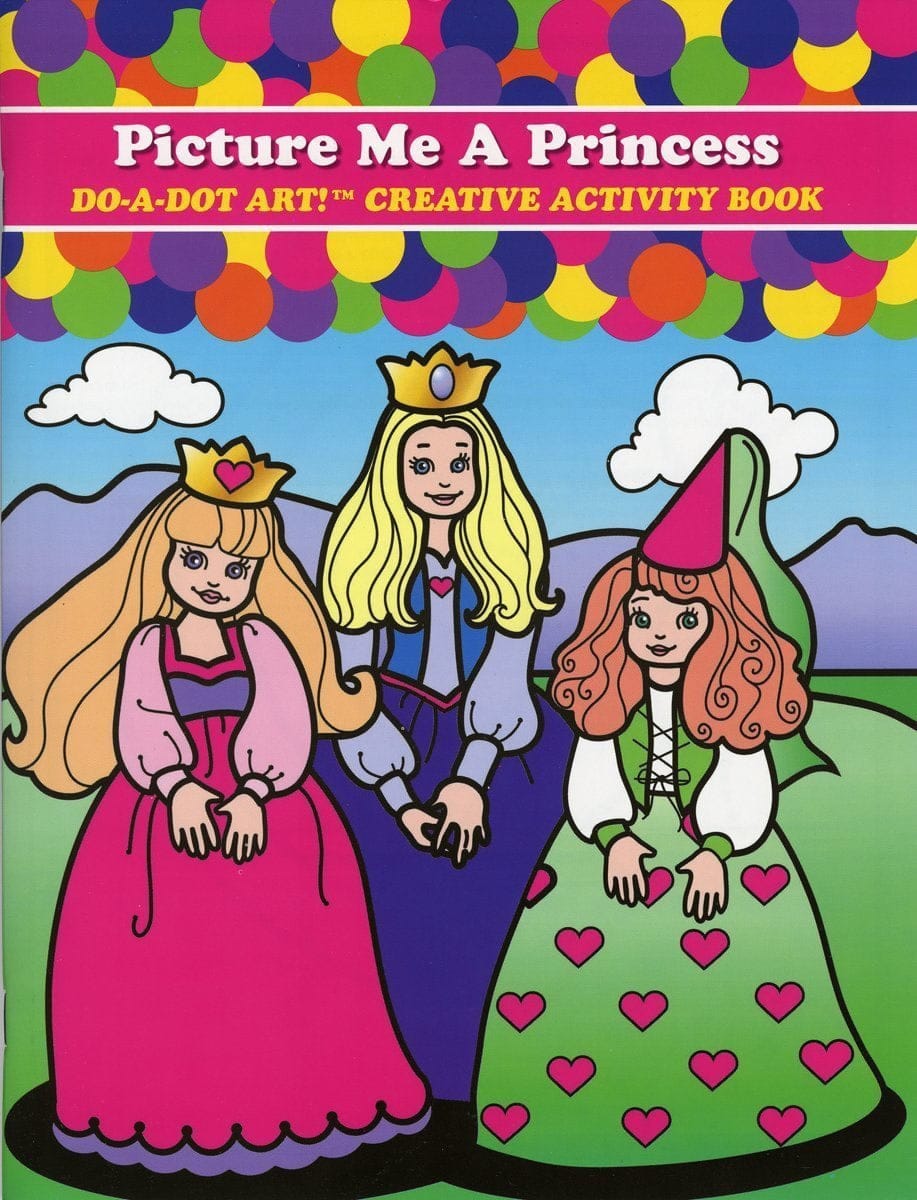 Do A Dot Art Creative Activity Book - Picture Me A Princess