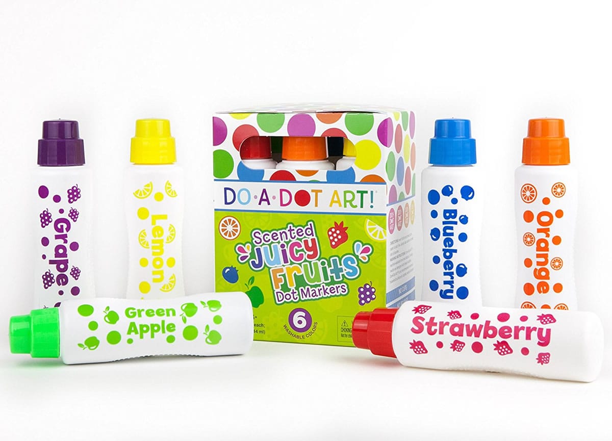 Do A Dot Art Markers, 6pk - Juicy Fruits Scented - 202-DOADOT