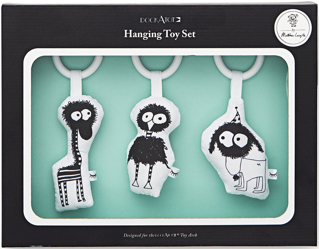 DockATot Toy Set - Fuzzy Pals (Dog/Ostrich/Giraffe)