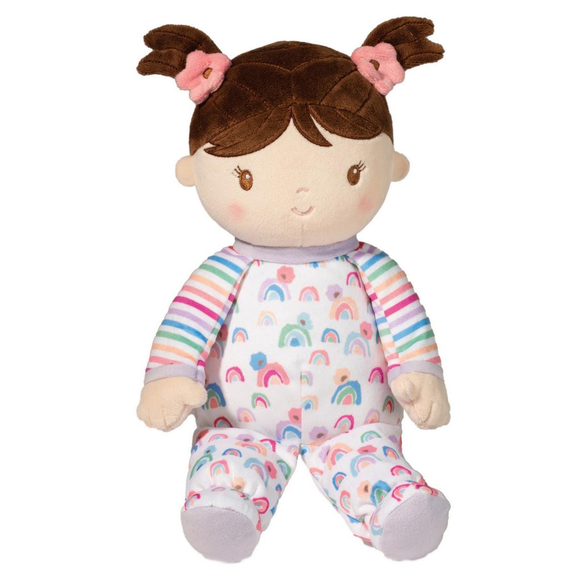 Douglas Isabelle Rainbow Stripe Doll - 6530-DCO