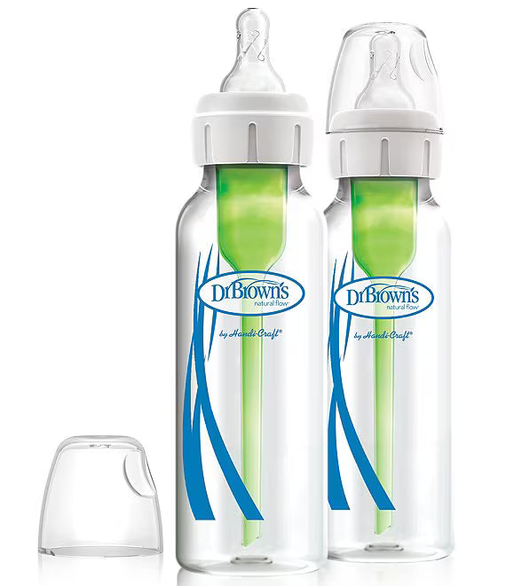 Dr. Brown's 8 oz Glass Options Bottle - 2 Pack - SB82023-P2