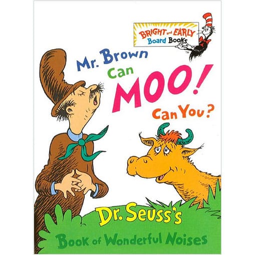 Dr. Seuss Mr. Brown Can Moo! Can You? - 9.78068E+12