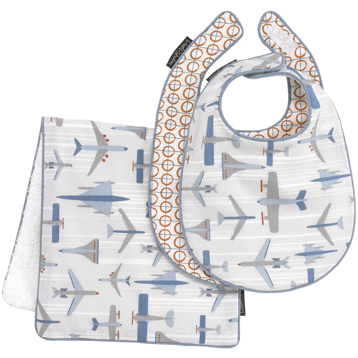 DwellStudio Flight Bib & Burp Set - B120-235-00