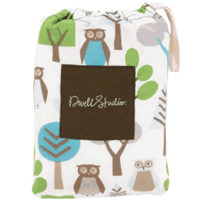 DwellStudio Owls Sky Fitted Crib Sheet - B220-55-23