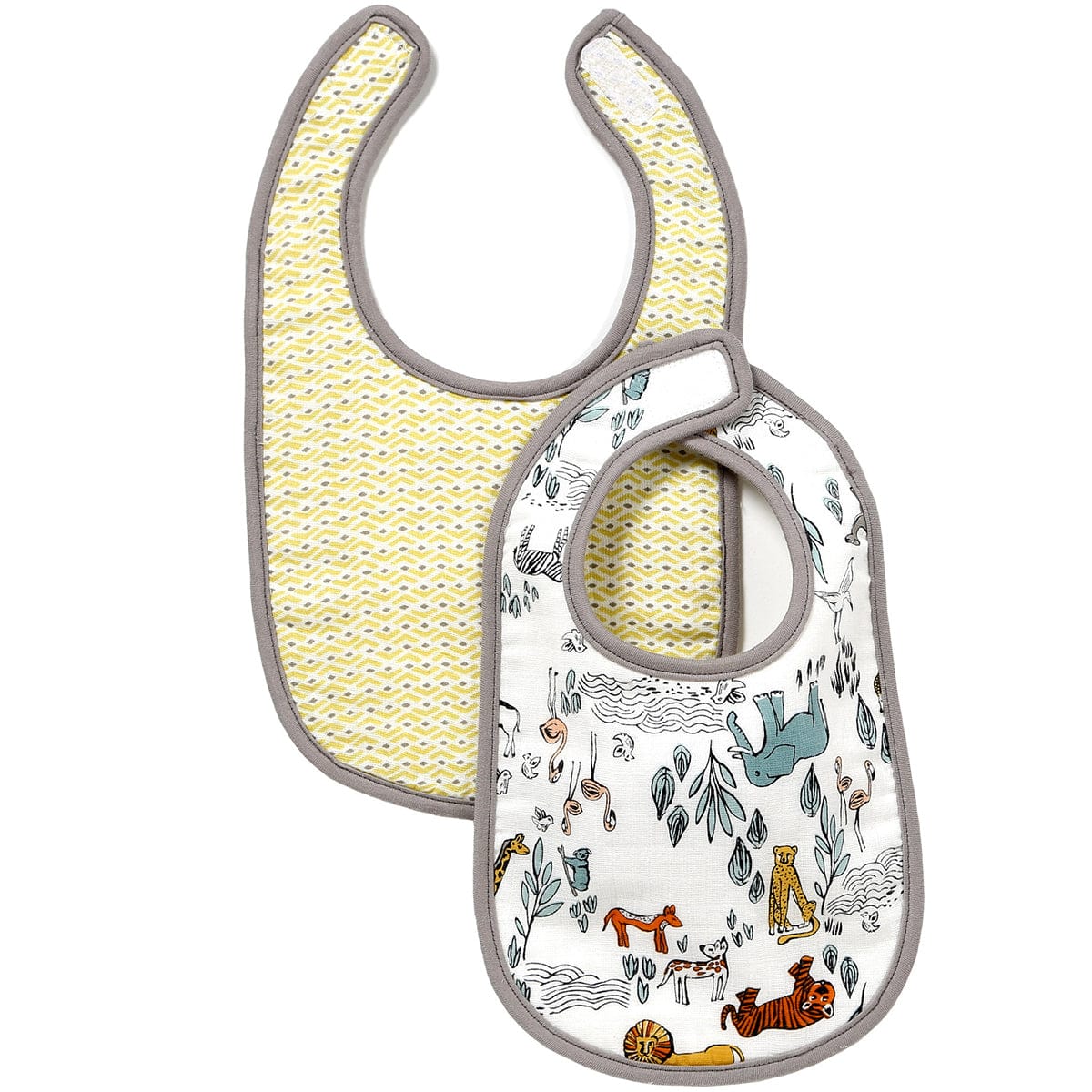 DwellStudio Safari Muslin Bibs - Set of 2 - B121-116-00