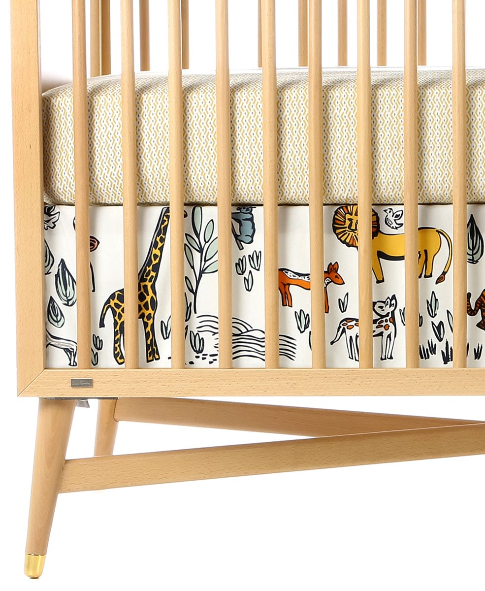 DwellStudio Safari Savannah Fitted Crib Sheet - B220-117-00