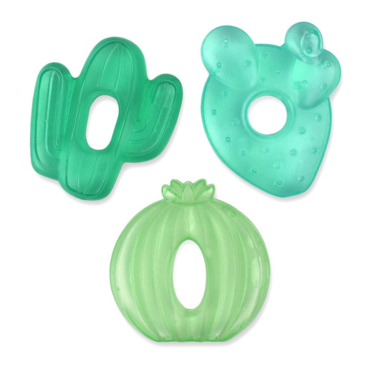 Itzy Ritzy Cutie Coolers Water-filled Teether - Cactus (3-Pack) - WRT8320
