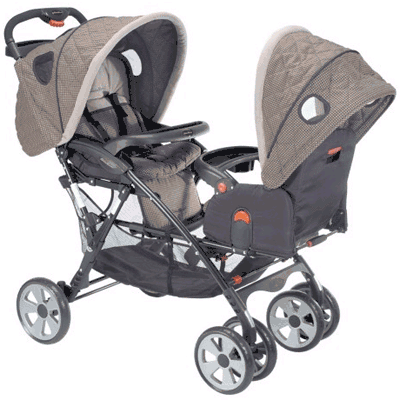 Eddie Bauer Ashford All Terrain Tandem Stroller - 01068AFD