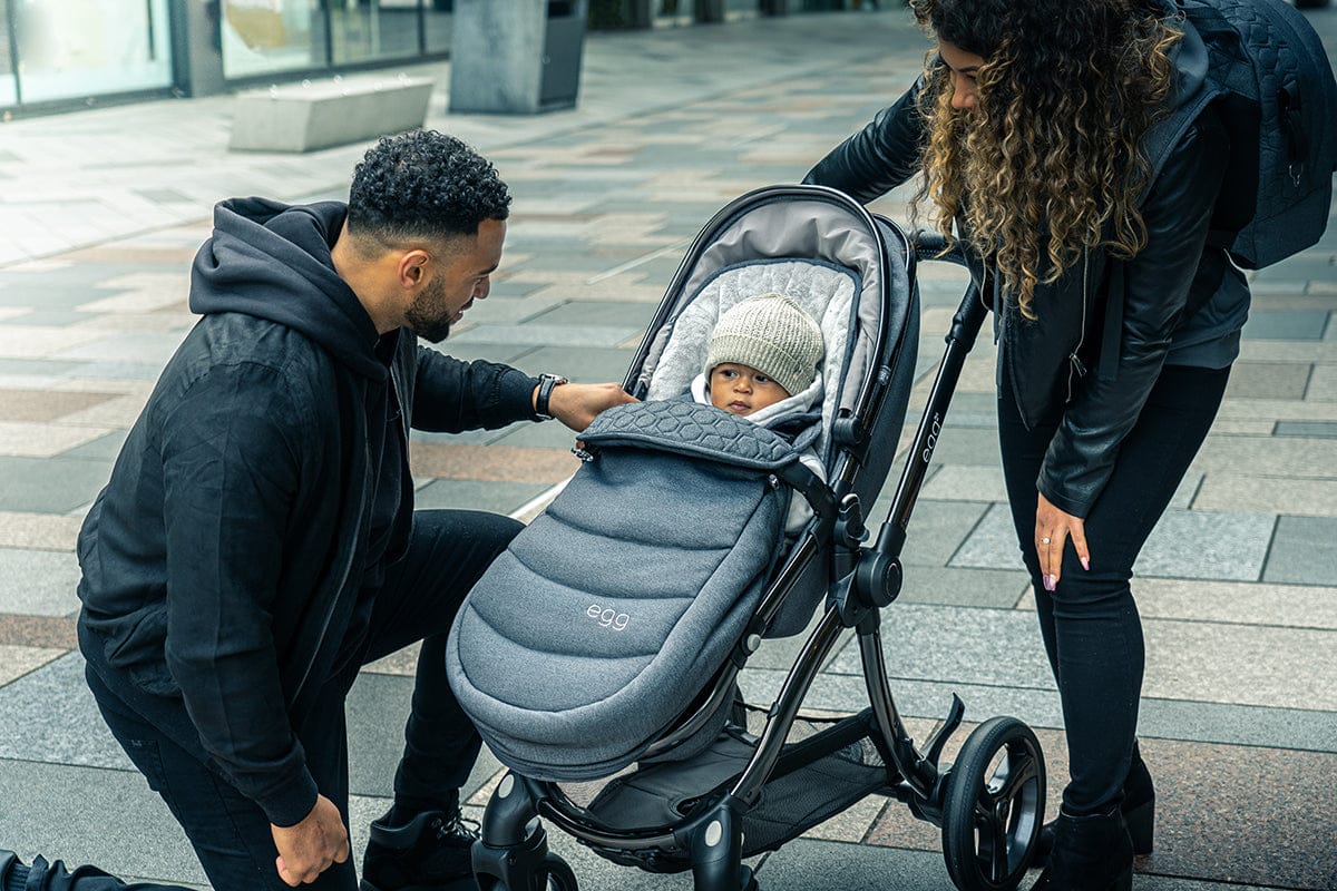 egg Strollers egg2 Stroller & Carry Cot Bundle - Quartz - E2STQU-E2CCQU