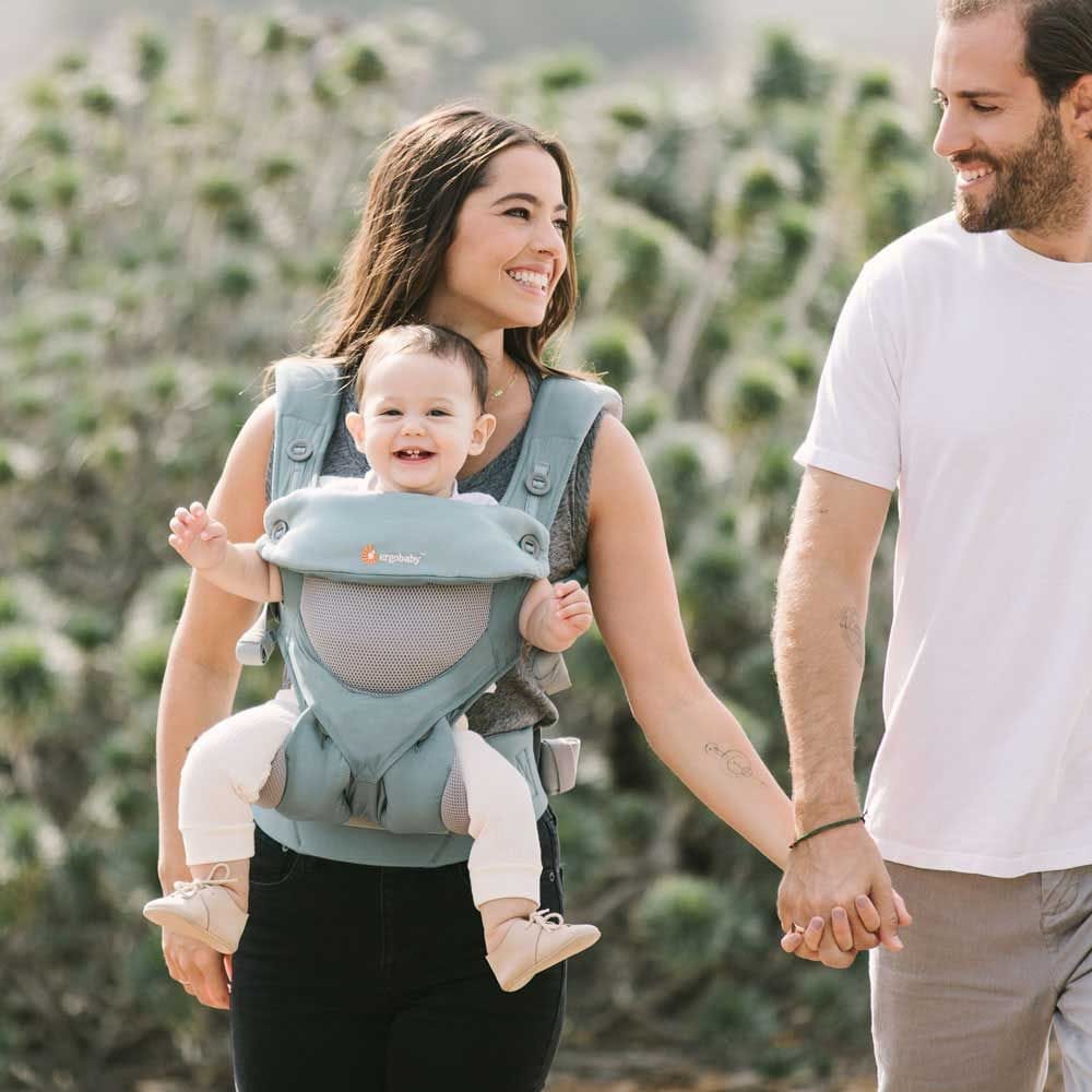 Ergobaby 360 Four Position Baby Carrier - Cool Air - Sea Mist - BC360PSEAMST