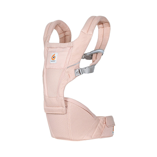 Ergobaby Alta Hip Seat Mesh Baby Carrier - Pink Quartz - BCHIPSFMPNKQTZ