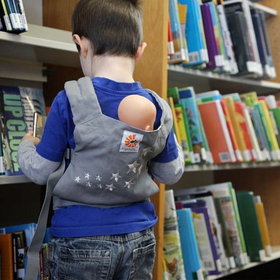 Ergobaby Doll Carrier - Galaxy Grey - DC2EPNL