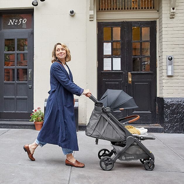Ergobaby Metro+ Deluxe Compact City Stroller - London Grey - METROPDXLNGRY