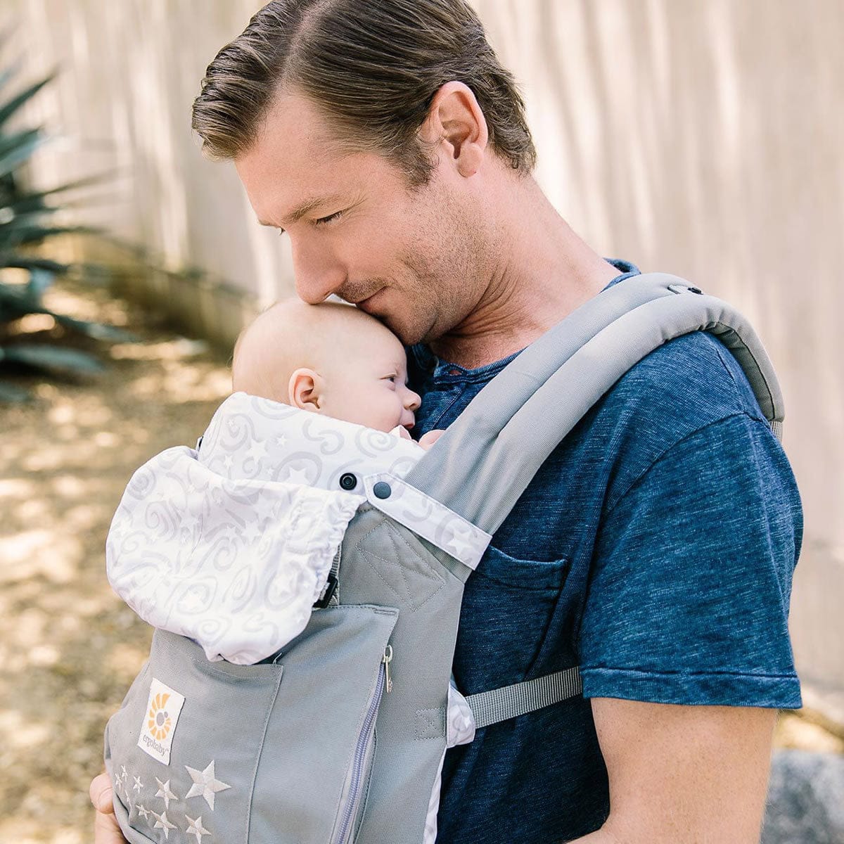 Ergobaby Original Bundle of Joy Baby Carrier with Easy Snug Insert - Galaxy Grey