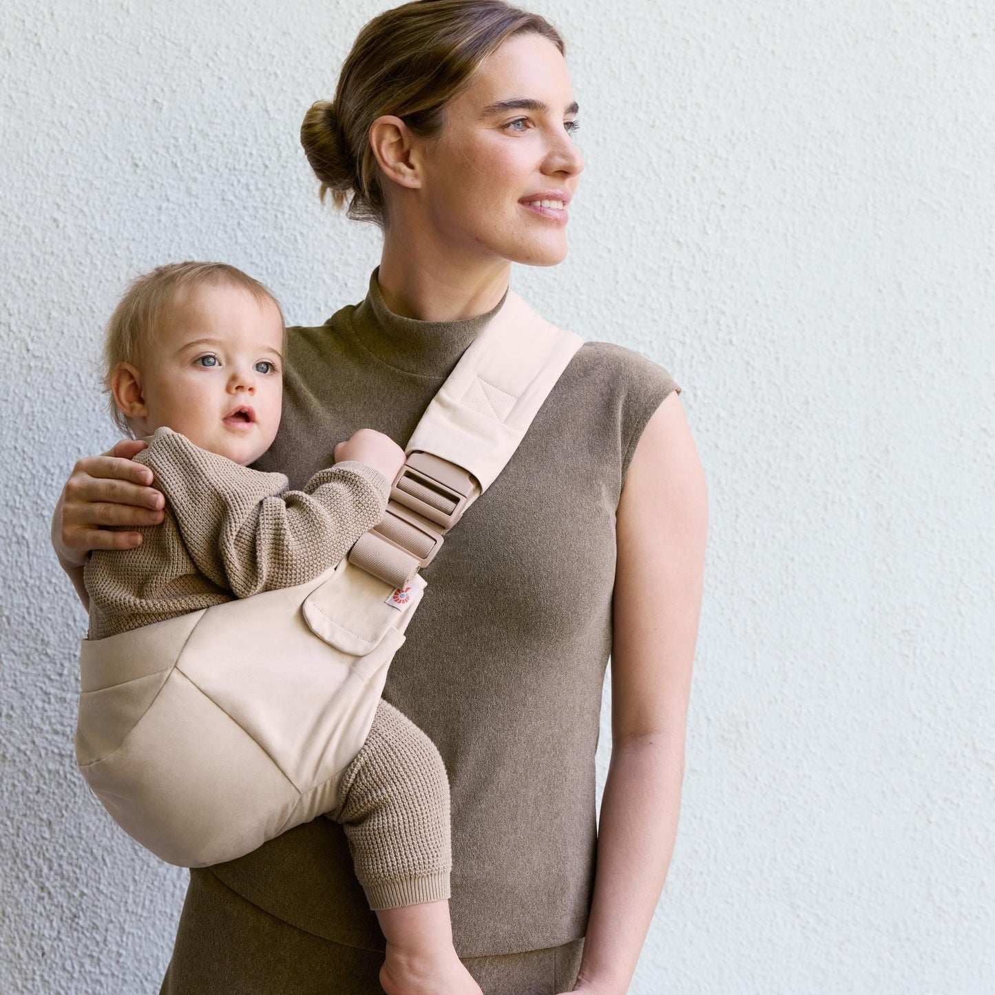 Ergobaby Upsie Toddler Sling Carrier - Natural Beige - BCUPSLINATBGE