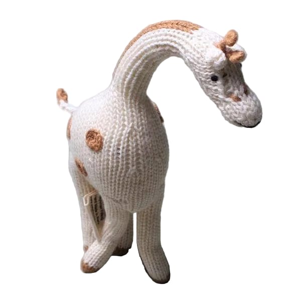 Estella Organic Giraffe Rattle Baby Toy