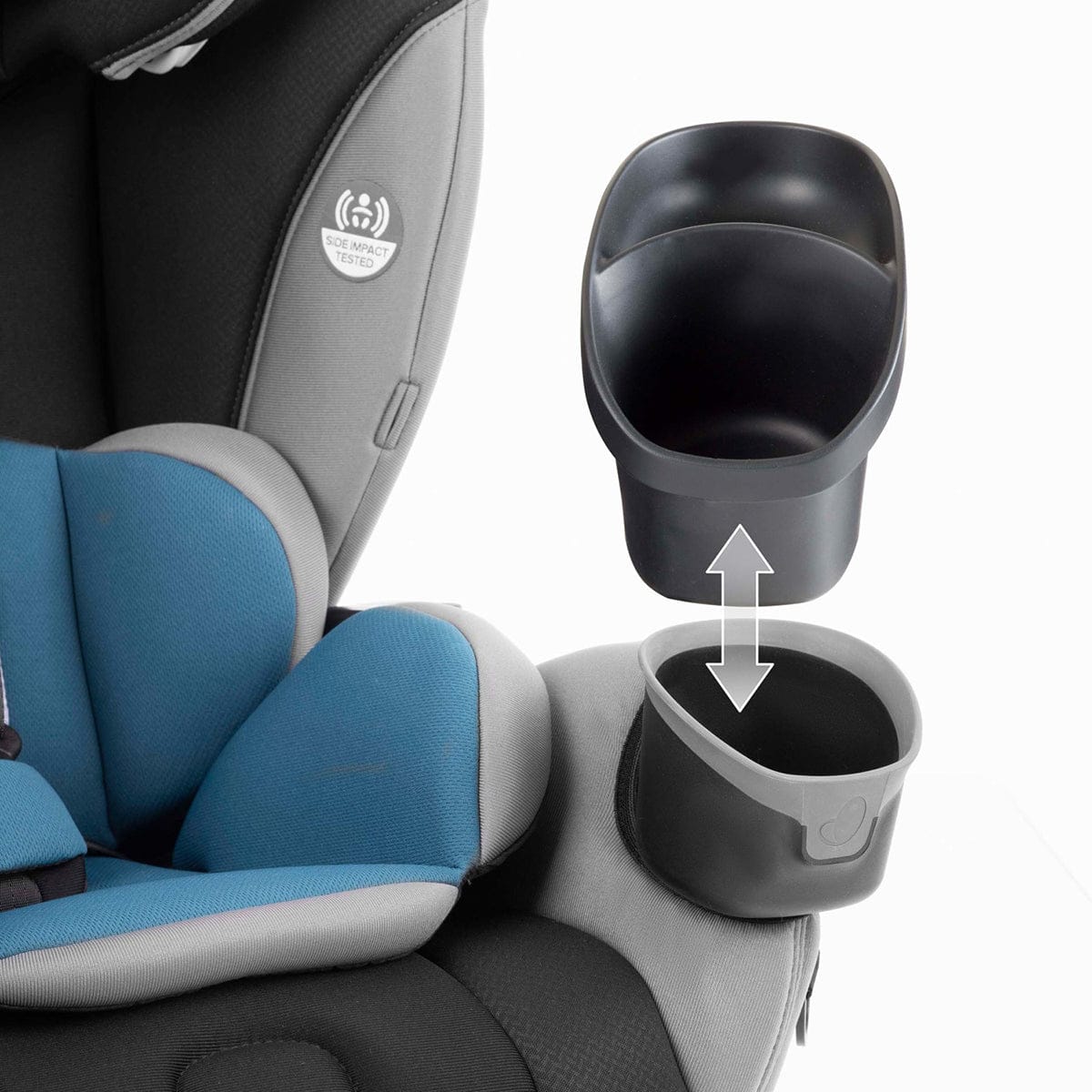 Evenflo EveryFit / All4One 3-in-1 Convertible Car Seat w/Quick Clean Cover - Reefs Green - CS300212240
