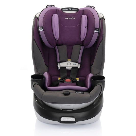 Evenflo GOLD SensorSafe Revolve 360 Slim 2-in-1 Rotational Convertible Car Seat - Amethyst - 36812451