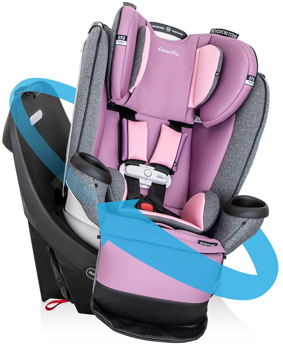 Evenflo GOLD SensorSafe Revolve360 Extend Rotational All-In-One Convertible Car Seat