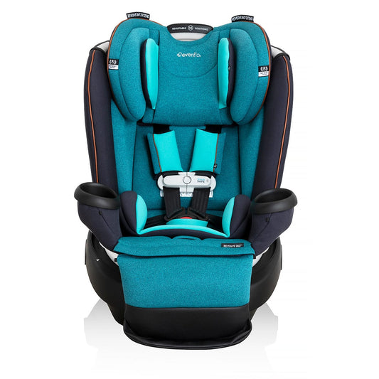 Evenflo GOLD SensorSafe Revolve360 Extend Rotational All-In-One Convertible Car Seat - Sapphire Blue - 38412312