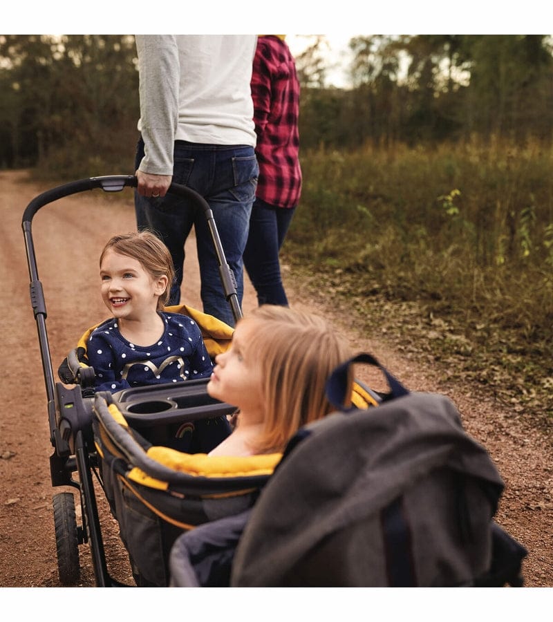 Evenflo Pivot Xplore All-Terrain Stroller Wagon + Second Seat Bundle - Wayfarer - 19132263-63012263