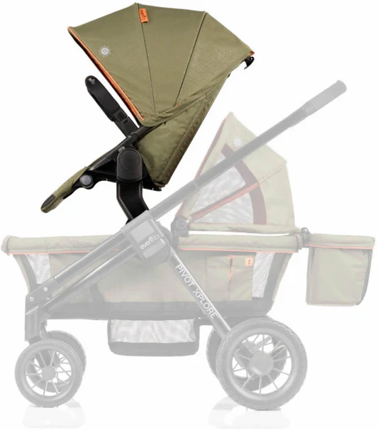 Evenflo Pivot Xplore Stroller Wagon Second Seat - Gypsy
