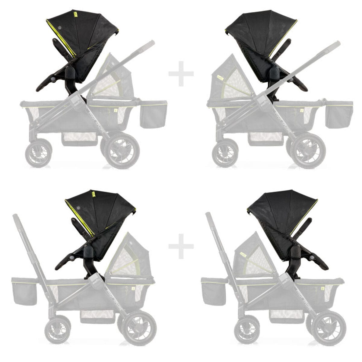 Evenflo Pivot Xplore Stroller Wagon Second Seat - Wayfarer - 63012263