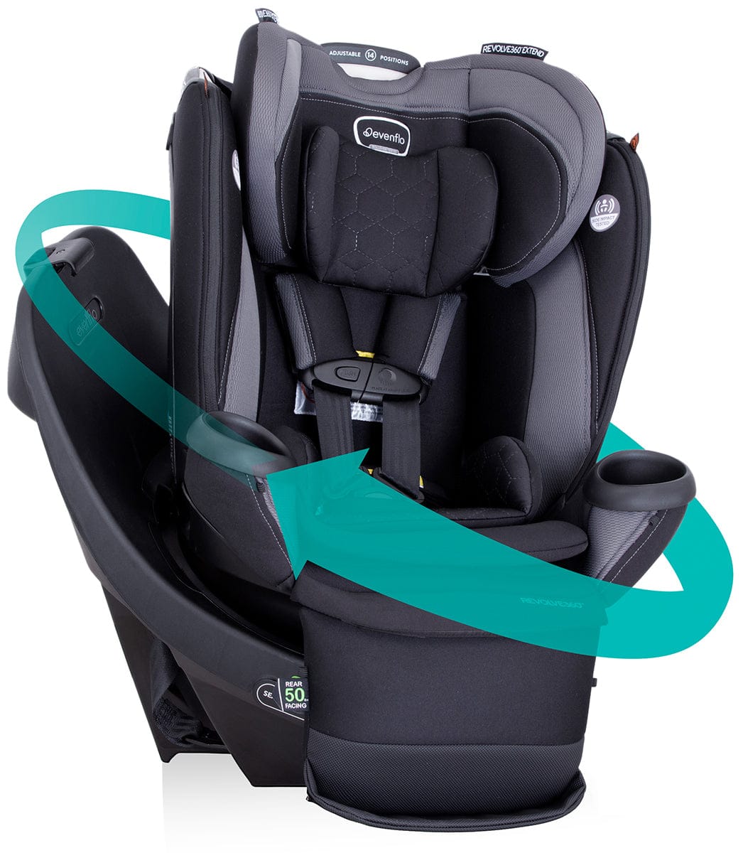 Evenflo Revolve360 Extend Rotational All-in-one Convertible Car Seat W – Albee Baby