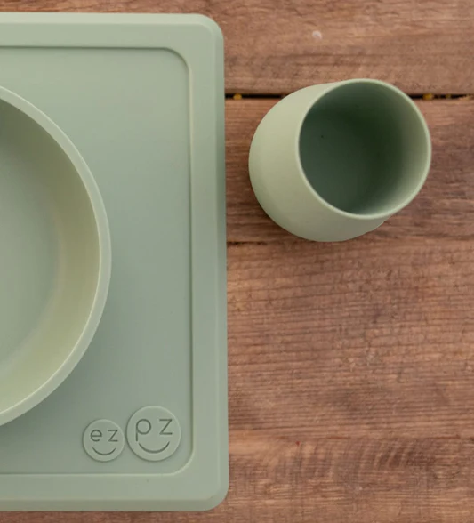 EZPZ Tiny Cup Training Cup - Sage - PKTSS001