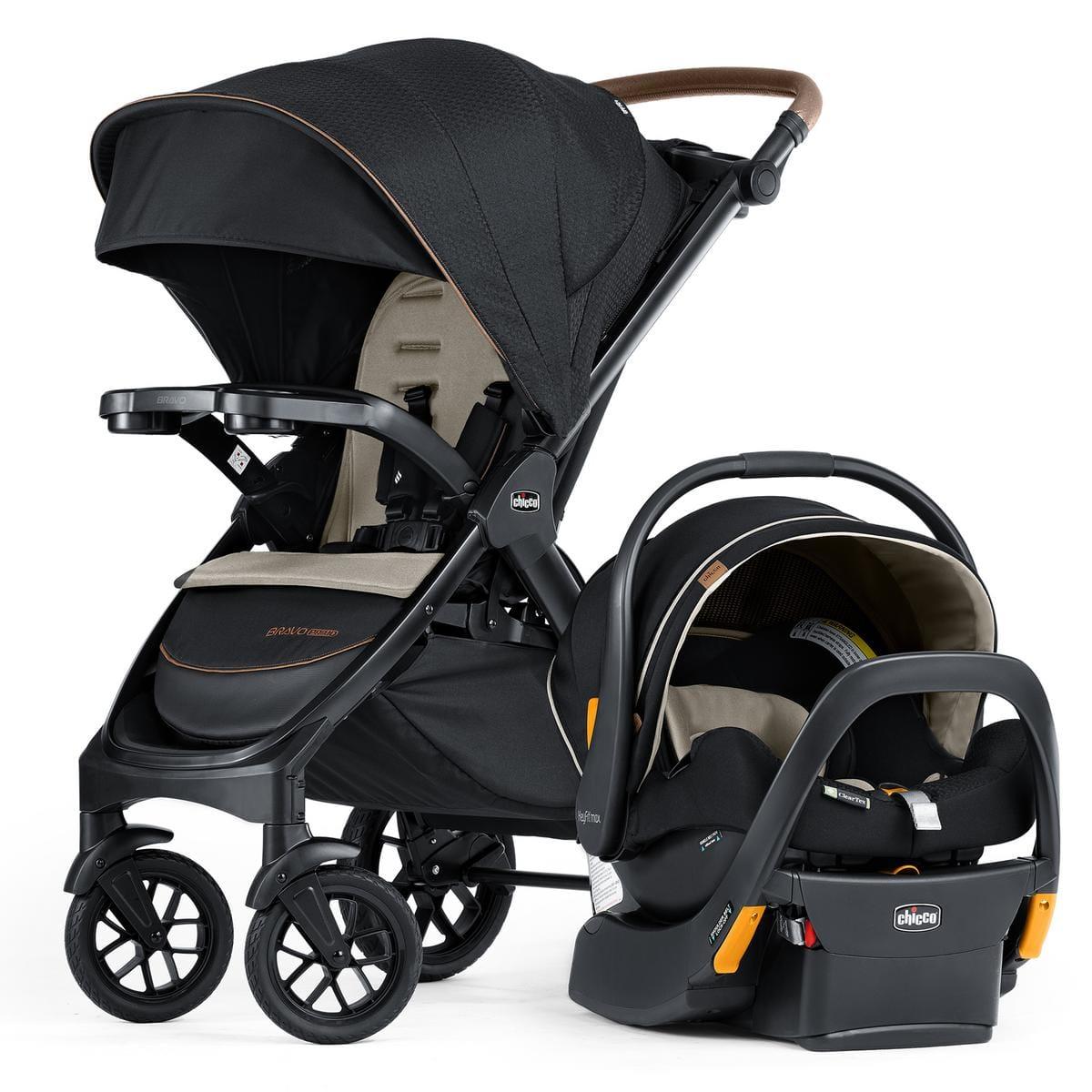 Chicco OPEN BOX Bravo Primo ClearTex Trio Travel System - Somerset