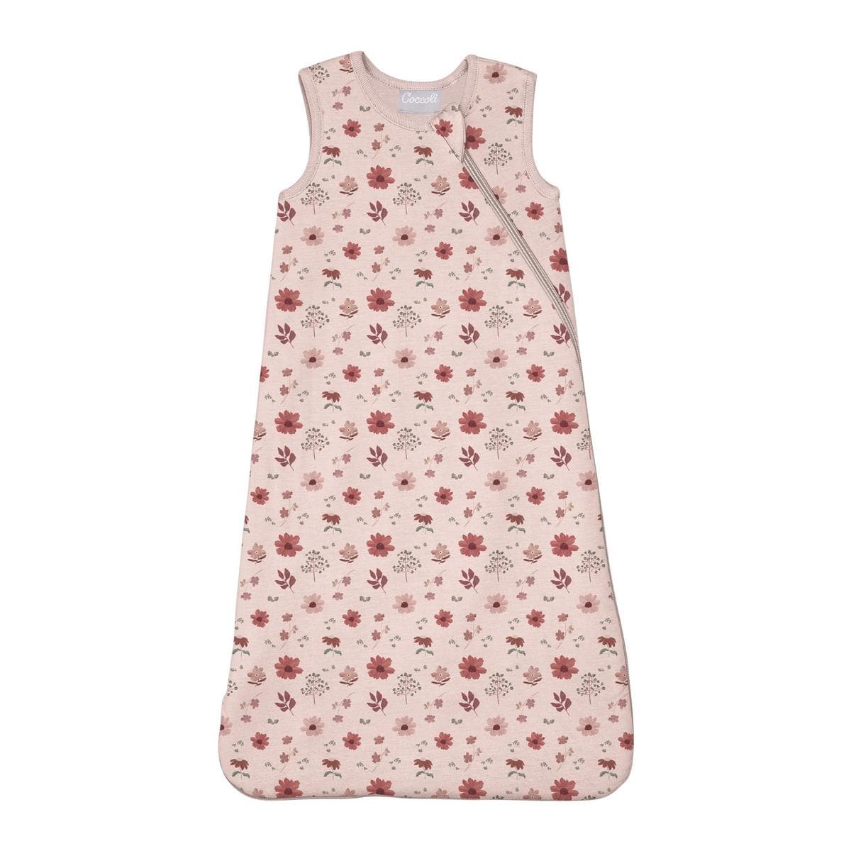 Coccoli Modal 1.5 TOG Sleepsack - Floral on Rosewater - 9/18M