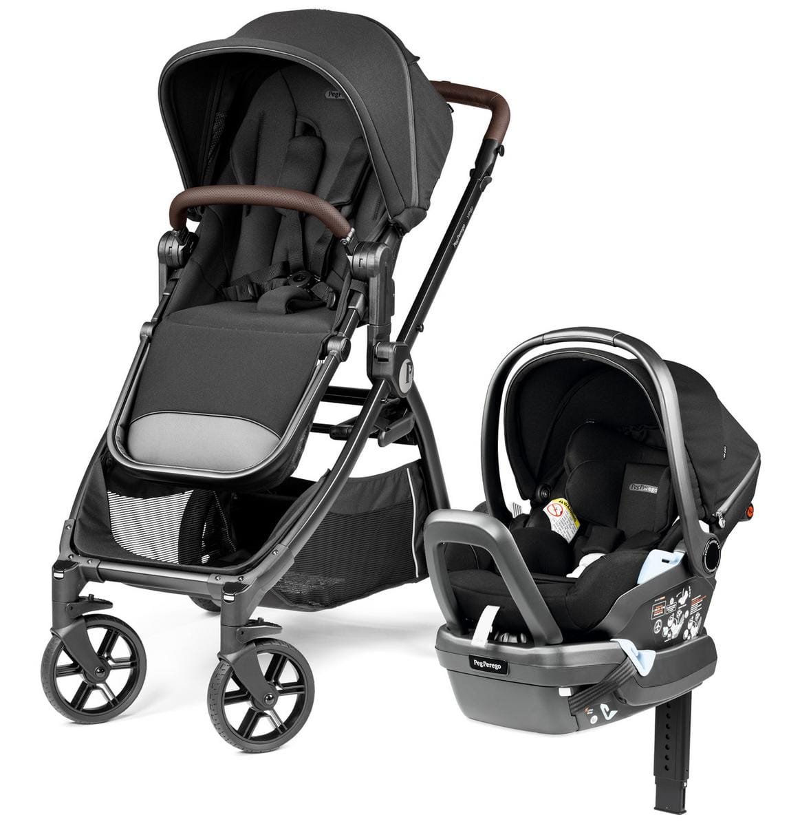 PEG YPSI 2025 + Primo Viaggio Lounge Travel System Bundle - Java / True Black - IP38000000MO13PM58-IMLO00US00GU13MO13