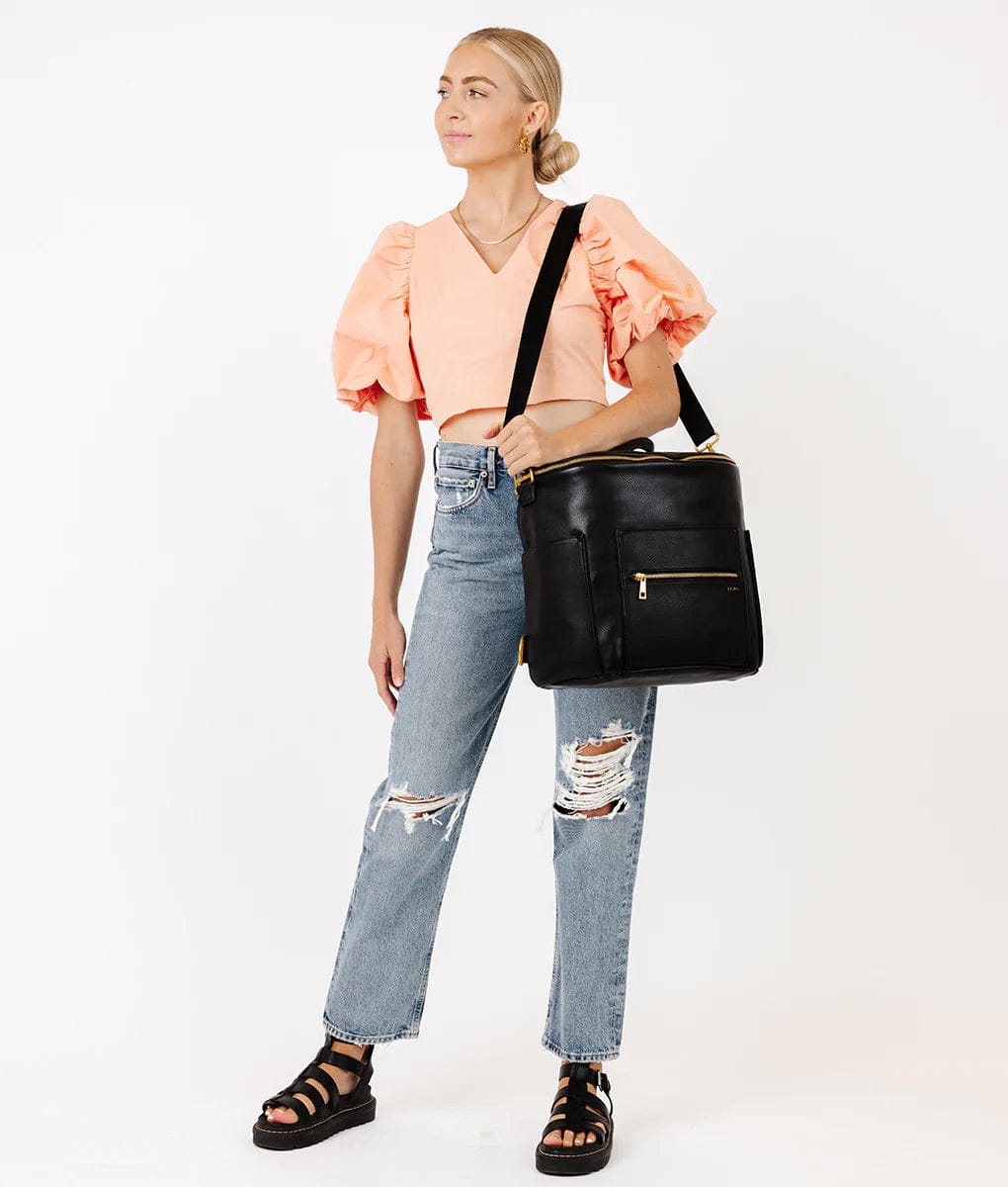 Fawn Design Original Diaper Bag - Black - FD0001