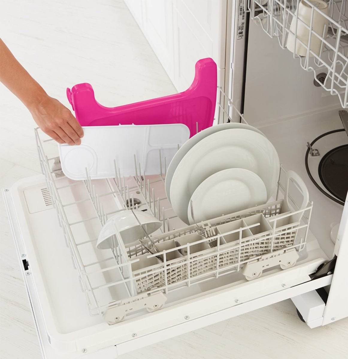 Fisher-Price Grow-with-Me Portable Booster Chair - Pink - DKR18