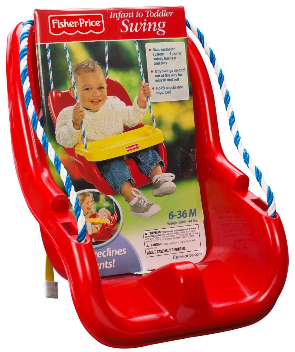 Fisher-Price Infant To Toddler Swing in Red - 75986