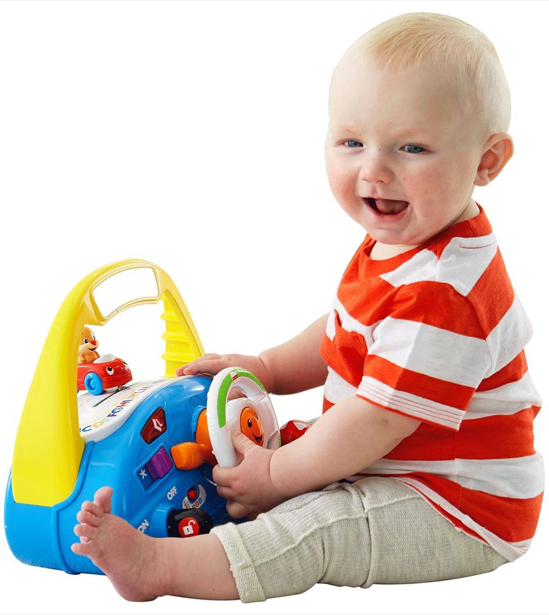 Fisher-Price Laugh & Learn Puppy's Smart Stages Driver - CMW46