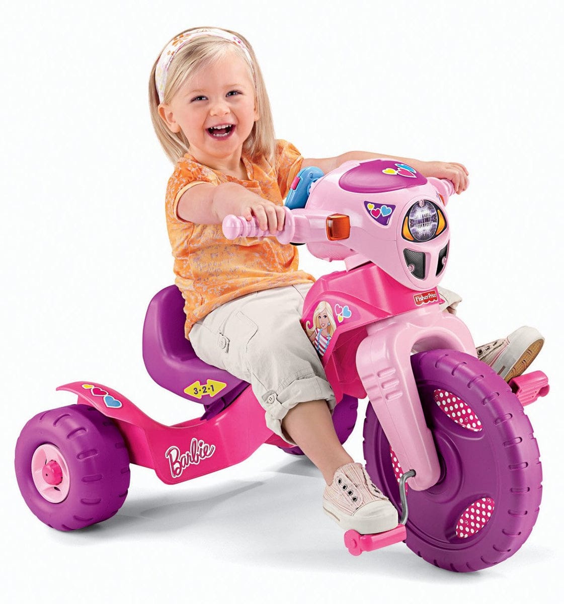 Fisher-Price Lights & Sounds Trike - Barbie - X6020