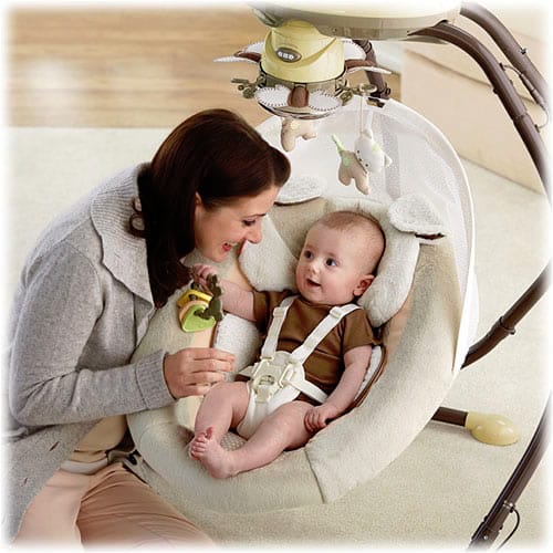 Fisher-Price My Little Snugapuppy Cradle 'N Swing