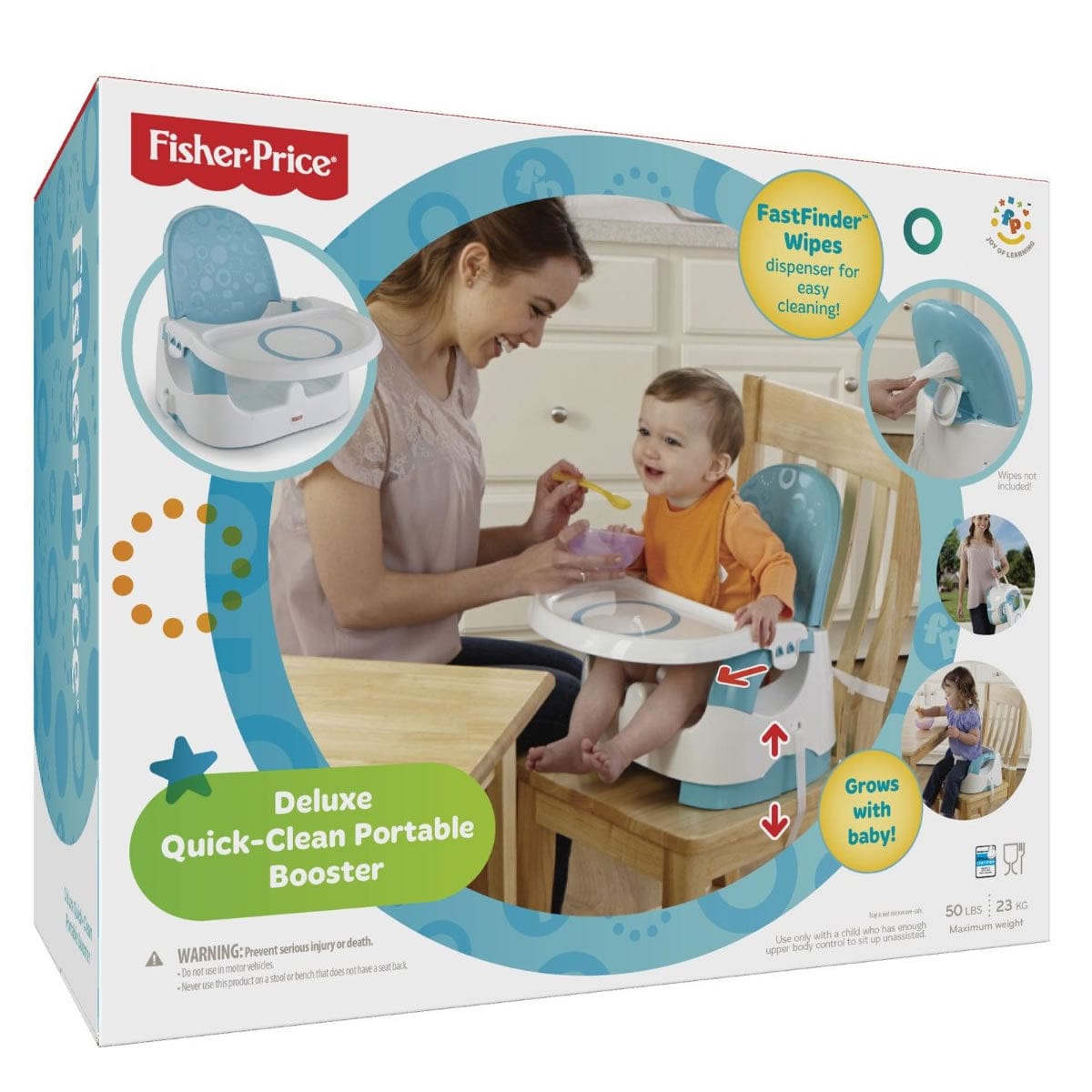 Fisher-Price Quick-Clean Portable Booster ChairDeluxe - BBX06