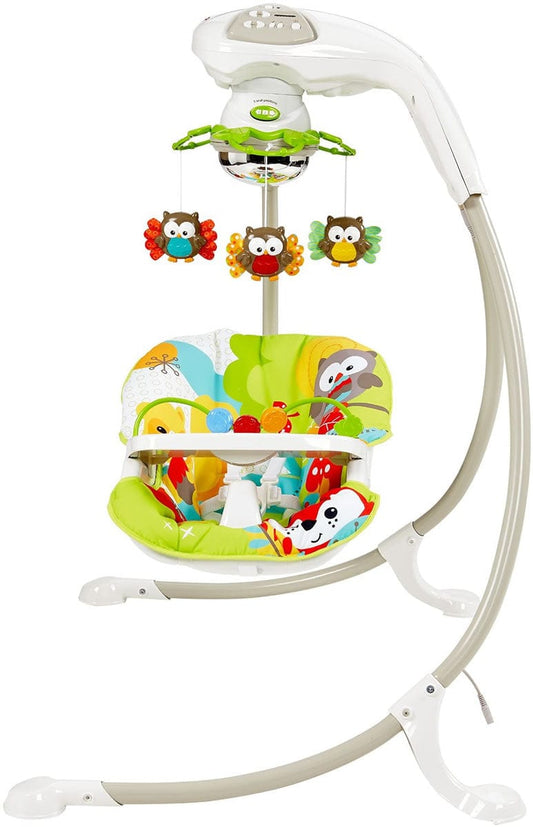 Fisher-Price Woodland Friends Cradle 'n Swing - D - CHM85