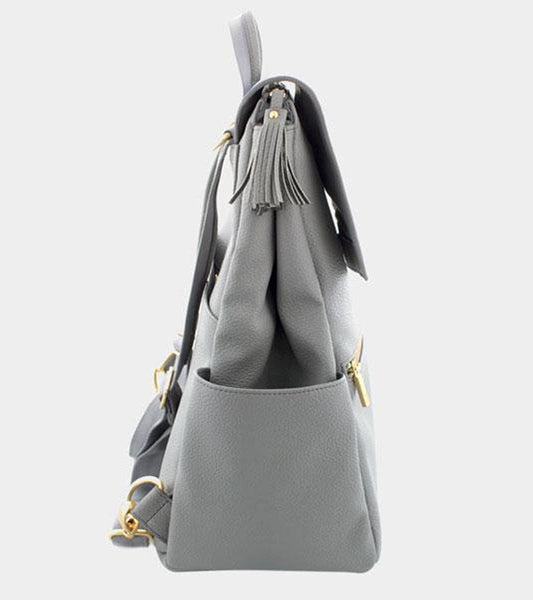 Freshly Picked Backpack Diaper Bag - Stone - WDBSTN