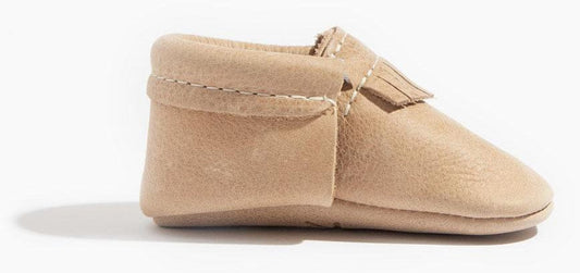 Freshly Picked City Moccasins, Size 2 - Weathered Brown - SSCMWTHRBR02