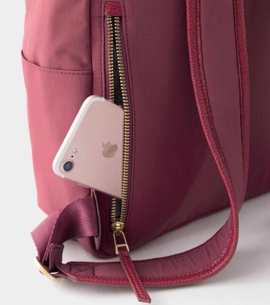Freshly Picked City Pack Backpack Diaper Bag - Berry - WCPBER