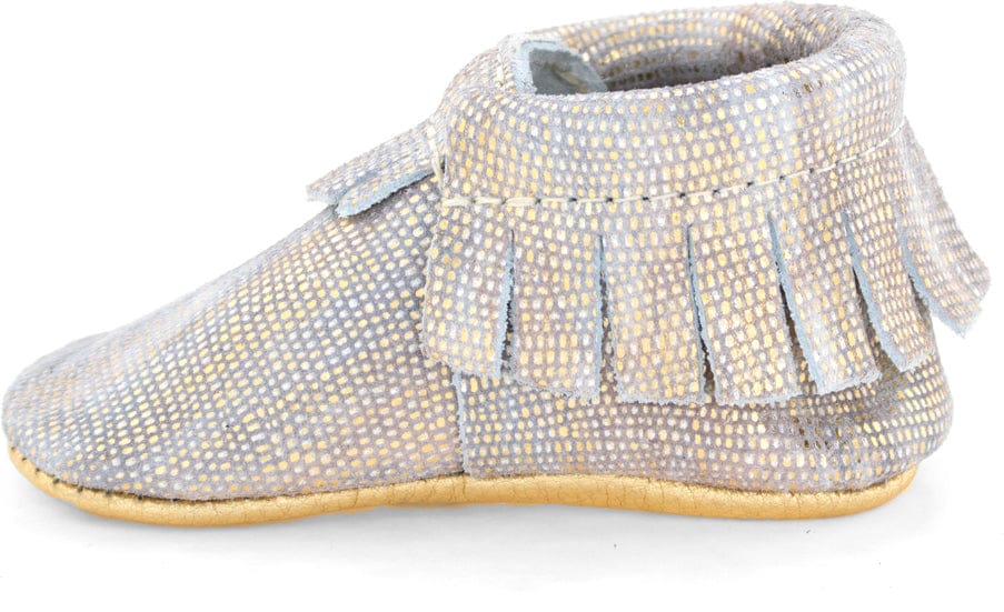 Freshly Picked Moccasins, Size 3 - Gold Lizard - FP12257-3