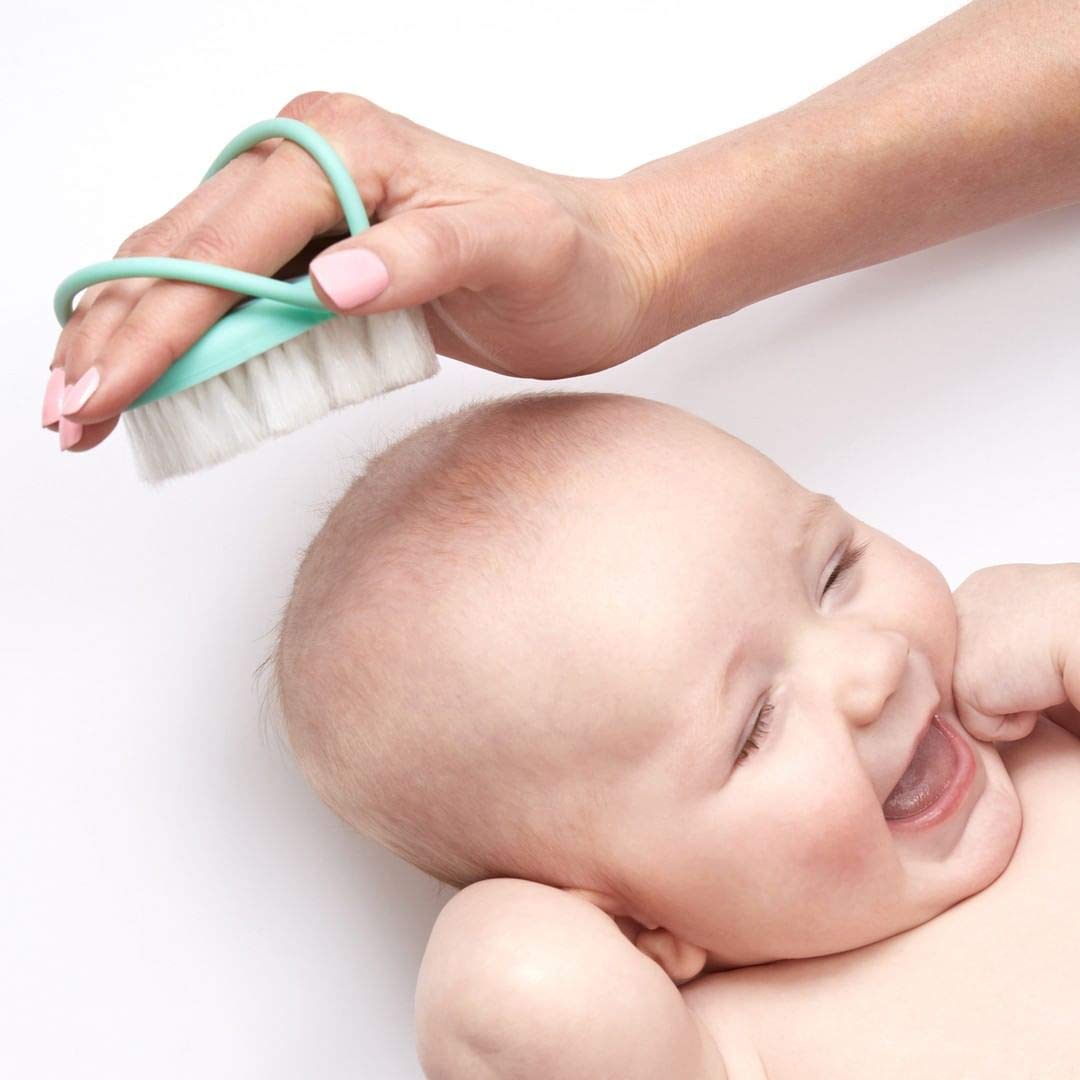 Fridababy Baby Head-Hugging Hairbrush + Styling Comb Set