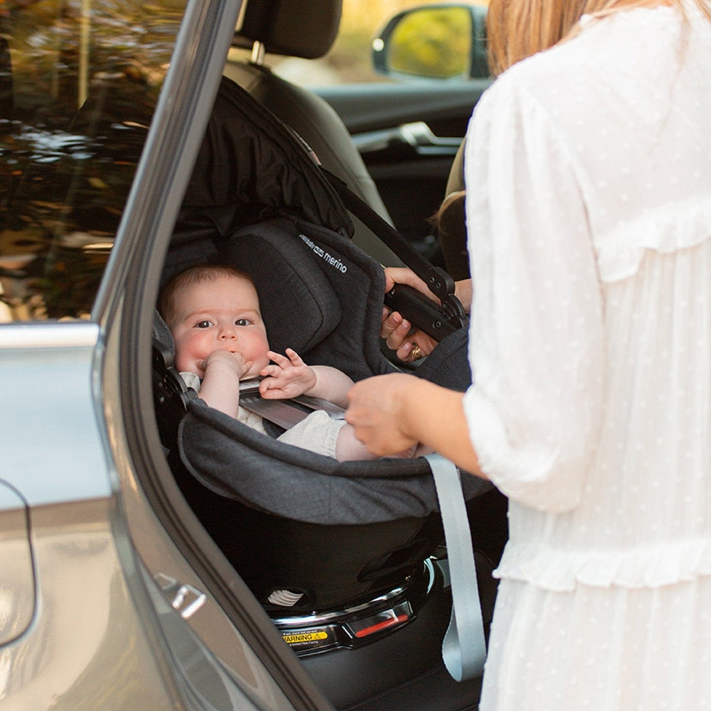 G5+ Merino Wool Infant Car Seat with Base - MW620GUS