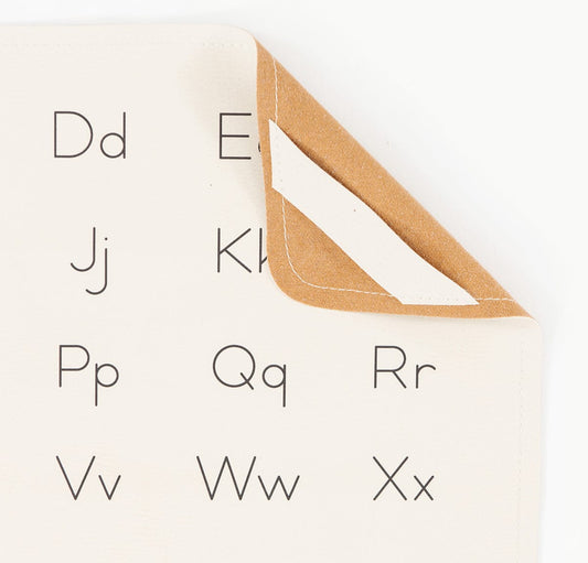 Gathre High Chair Mat, Mini - Alphabet - GMINALP