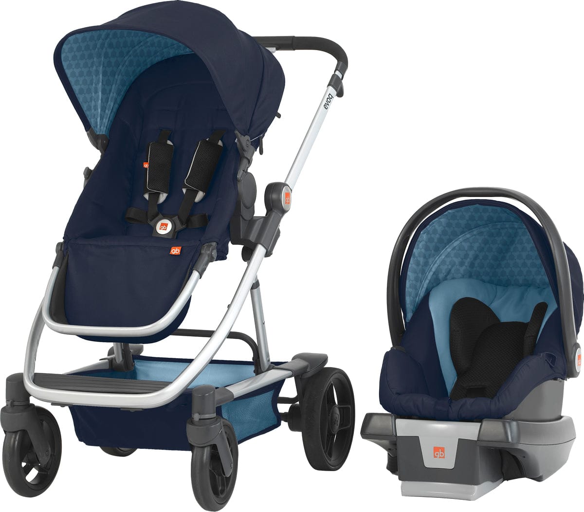 GB EVOQ 4-in-1 Travel System - Midnight - 10AT2G-MID4U
